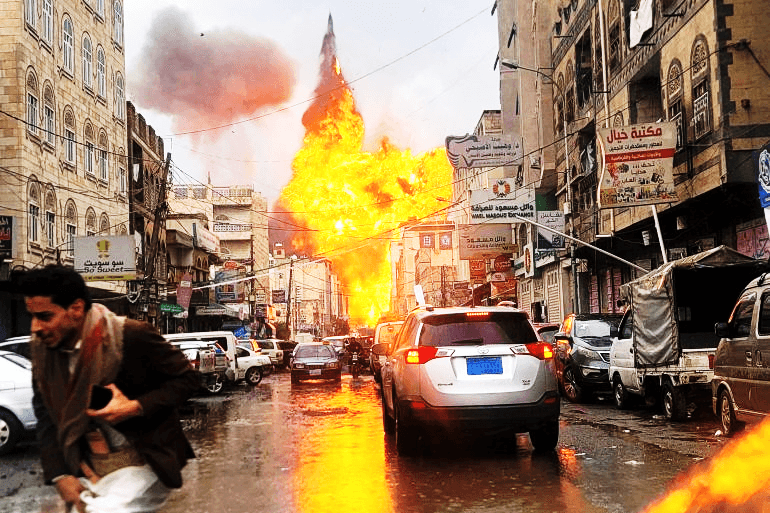 Israeli Strikes Kill Six in Yemen’s Sanaa After Houthi Missile Attacks