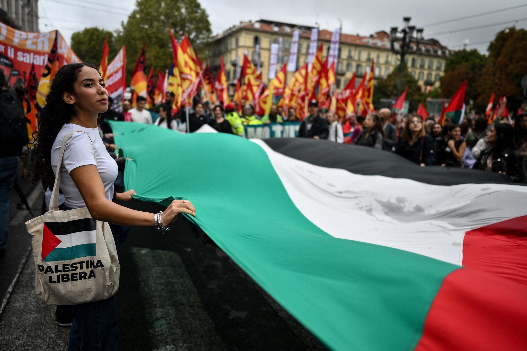 Italy’s General Strike for Gaza Halts Cities and Ports