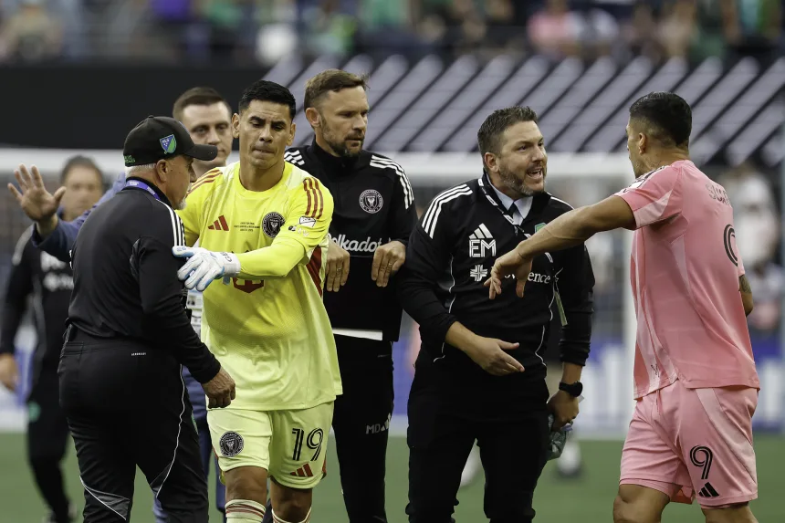 Luis Suarez Faces Three-Match Ban