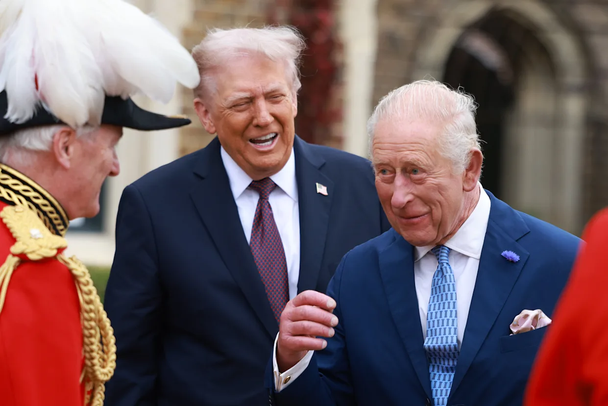 Trump Arrives for Second State Visit Hosted by King Charles