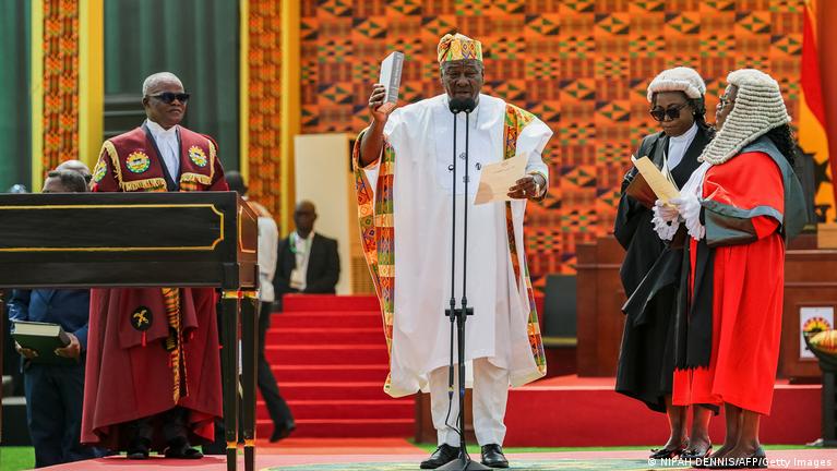 John Mahama Sworn In for Second Term as Ghana’s President, Pledges National Reset