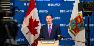 Brampton Mayor Patrick Brown Targeted in Death Threat, Police Provide Temporary Security Detail