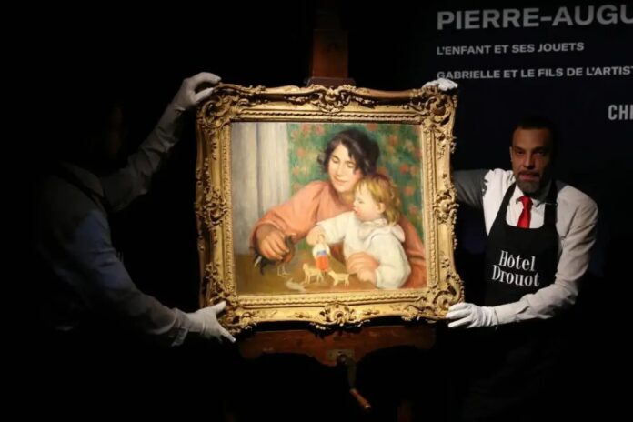 Rare Renoir Painting of His Son Sells for $1.68 Million at Auction