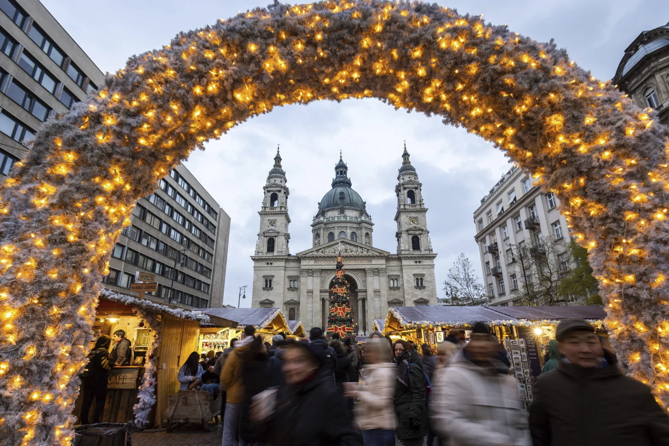 Best Christmas Markets Around the World 2025 2 St. Stephens Basilica and Vorosmarty Square markets