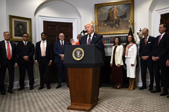 President Donald Trump announced deals with multiple drug companies aimed at lowering prices.