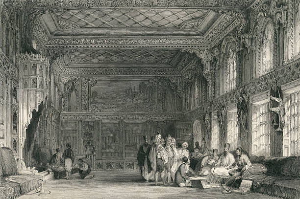 Depiction of Ottoman lifestyle in 19th century