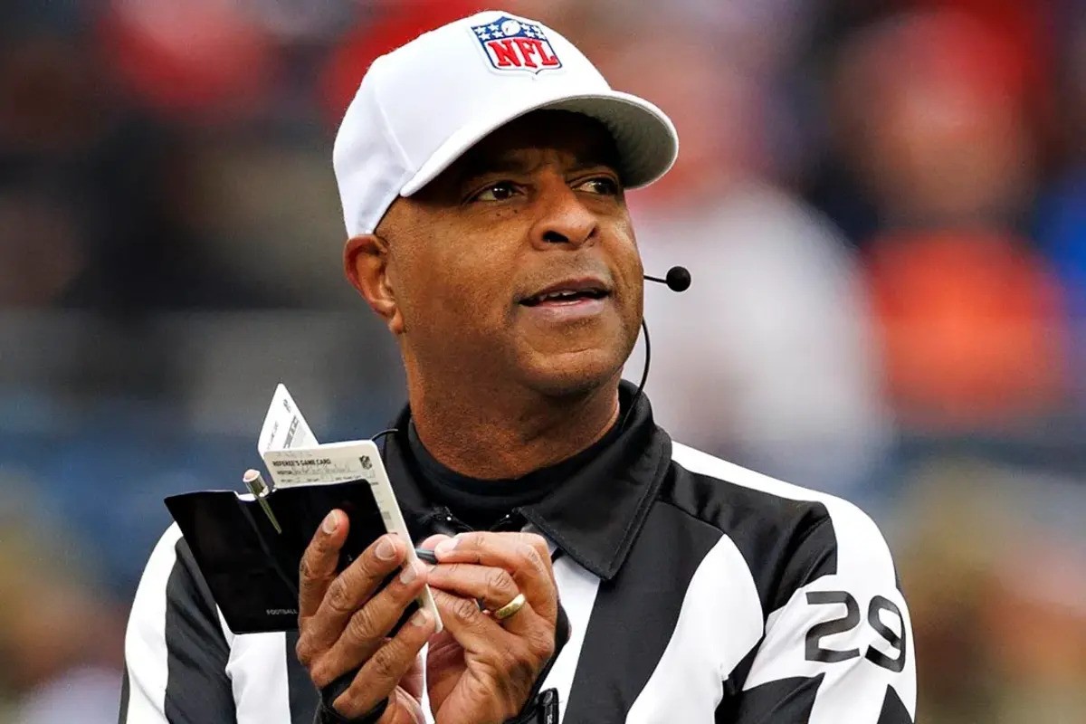 Referee Adrian Hill Carted Off After Leg Injury During Game