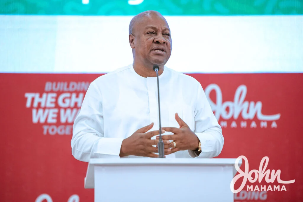 Mahama: 2024 Election Is a Battle Between Ghana and the NPP