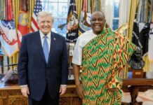 Ghana’s Ambassador to U.S. Presents Credentials to Trump