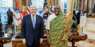 Ghana’s Ambassador to U.S. Presents Credentials to Trump