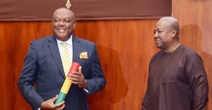 Ambassador Victor Smith receives credentials as Ghana's Envoy to US